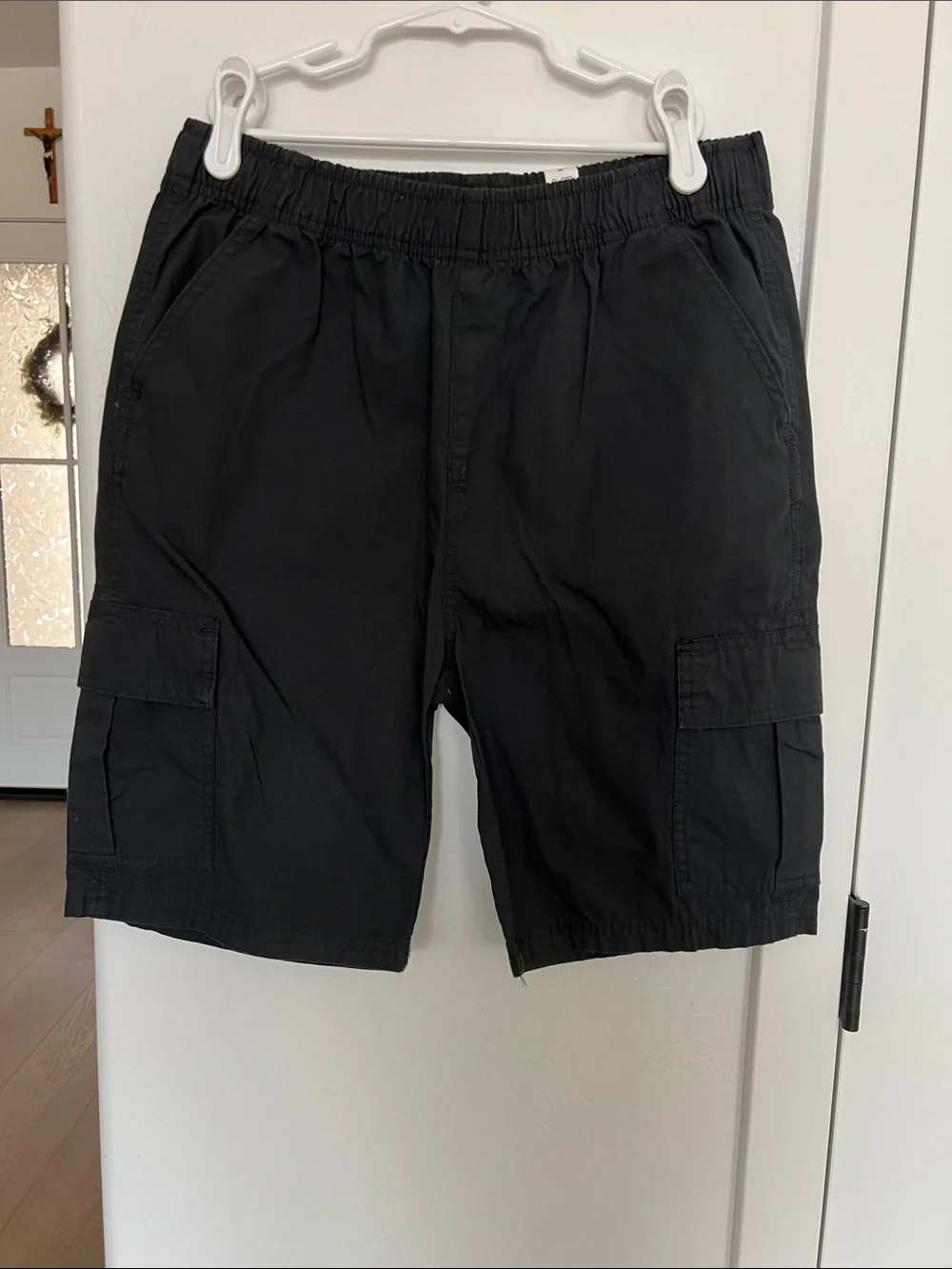 NEW Childrens Place Husky Boy Cargo Shorts 16 With Pockets 100% Cotton